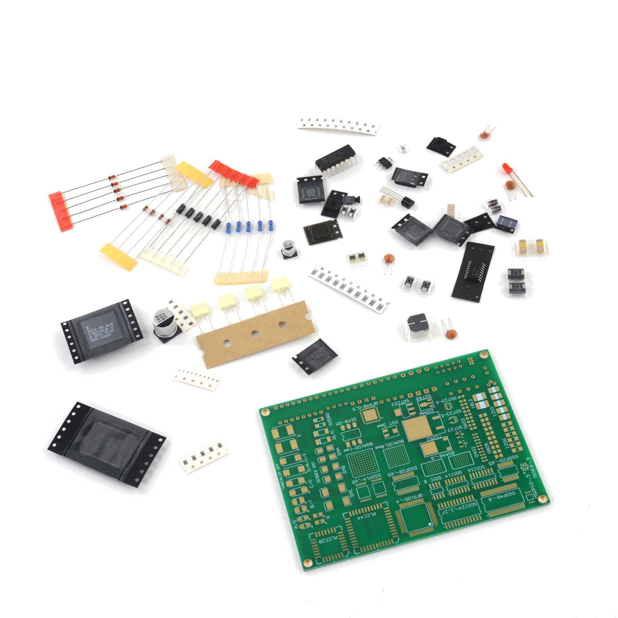 SMD and Microsoldering Practice Kit