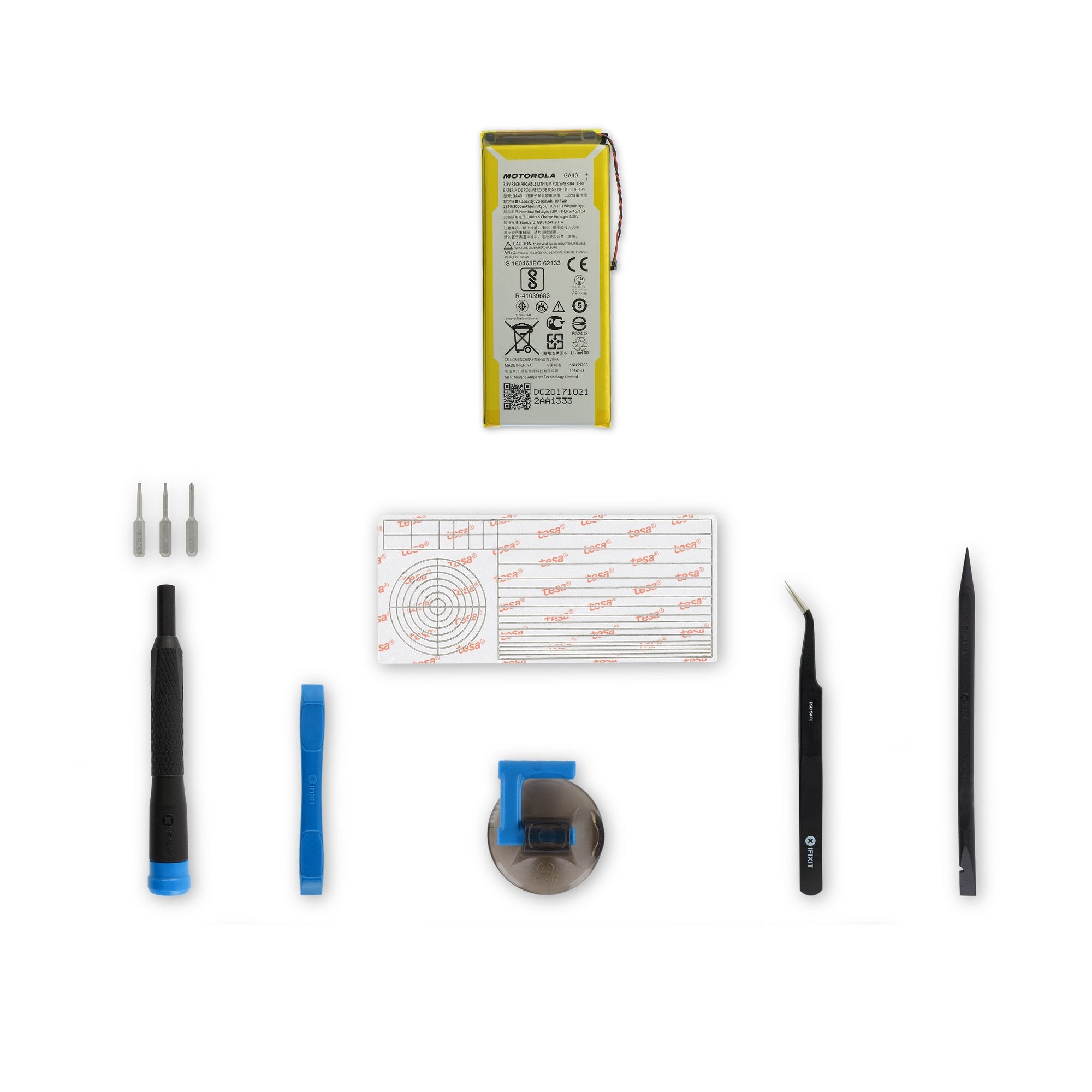 Moto G4/G4 Plus Battery - Genuine New Fix Kit