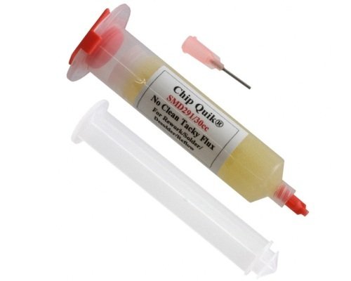 Tack Flux 30cc Syringe with Plunger and Tip - SMD291