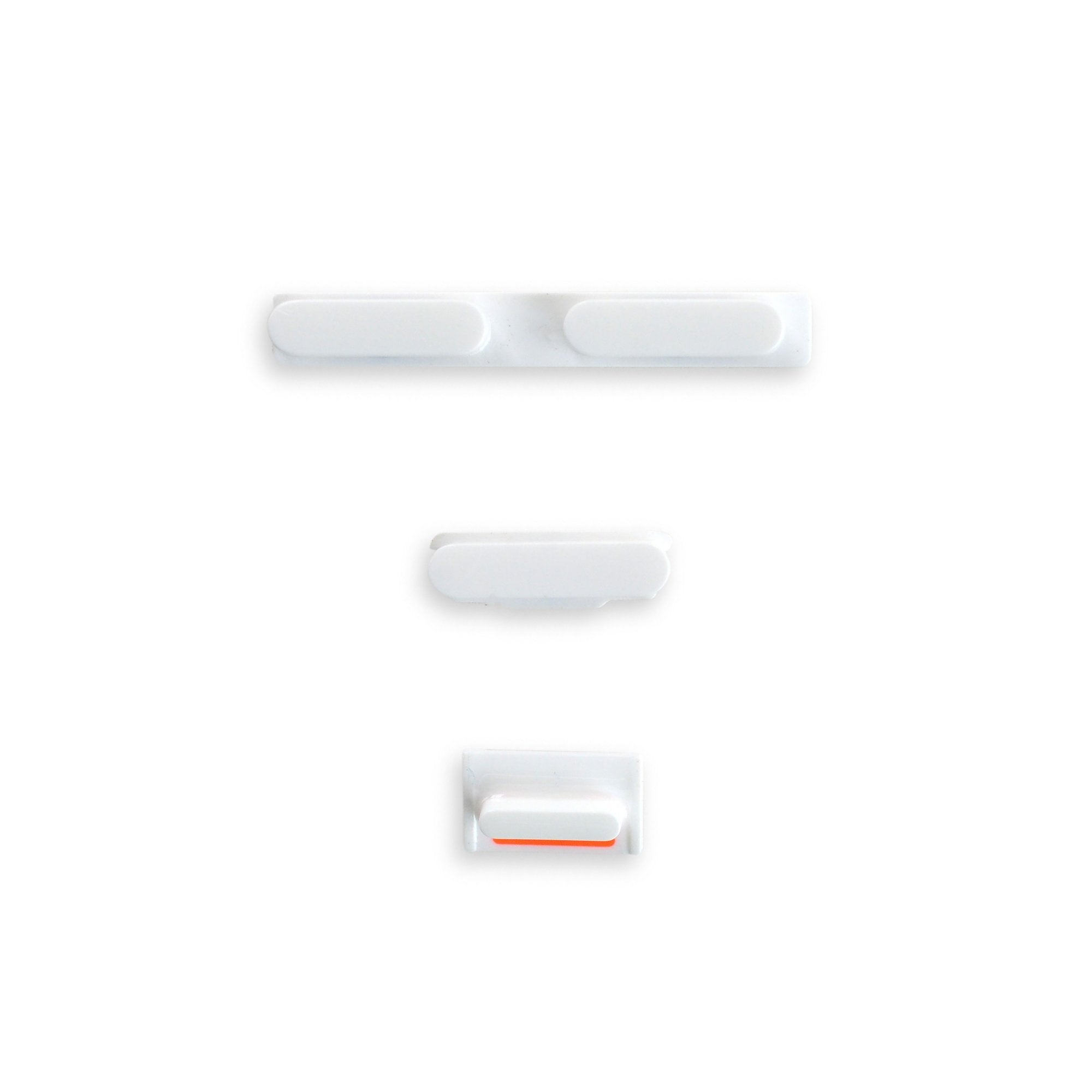 iPhone 5c Case Button Set White New