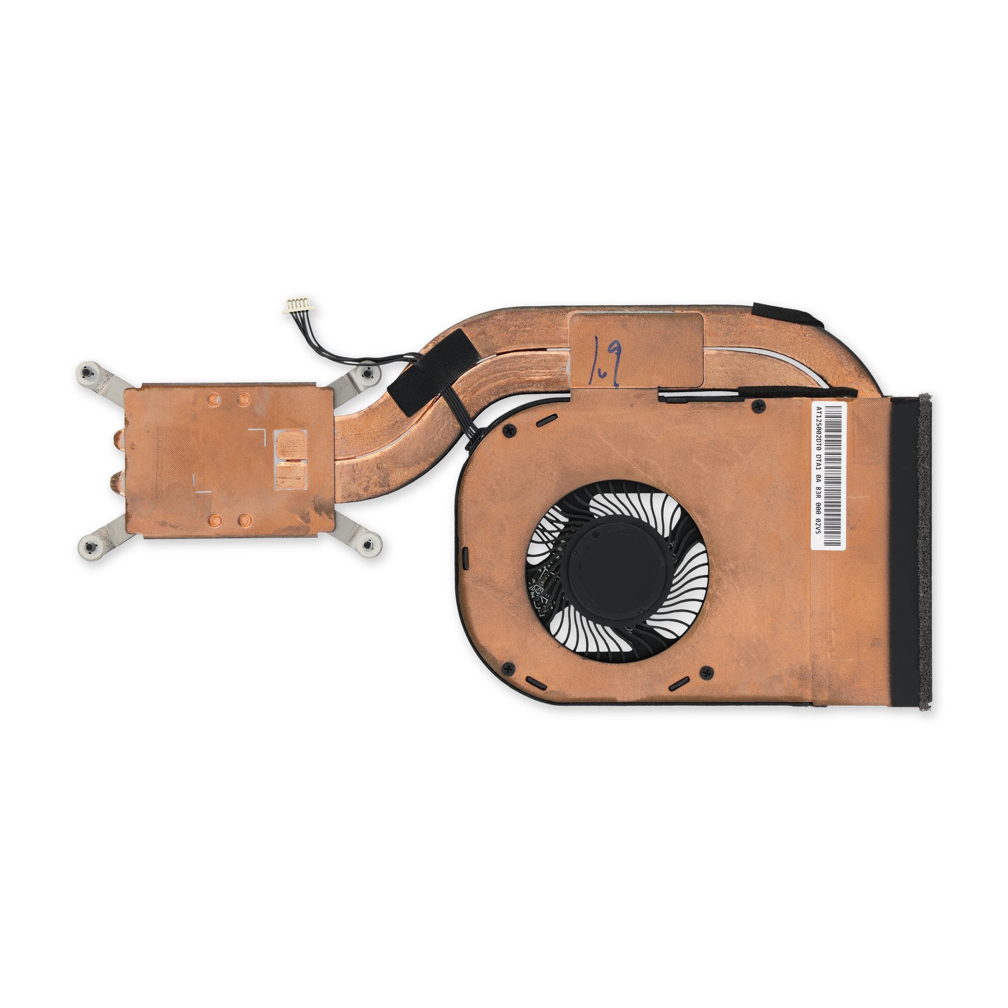 Lenovo ThinkPad X1 Carbon 5th Gen Fan and Heat Sink Assembly