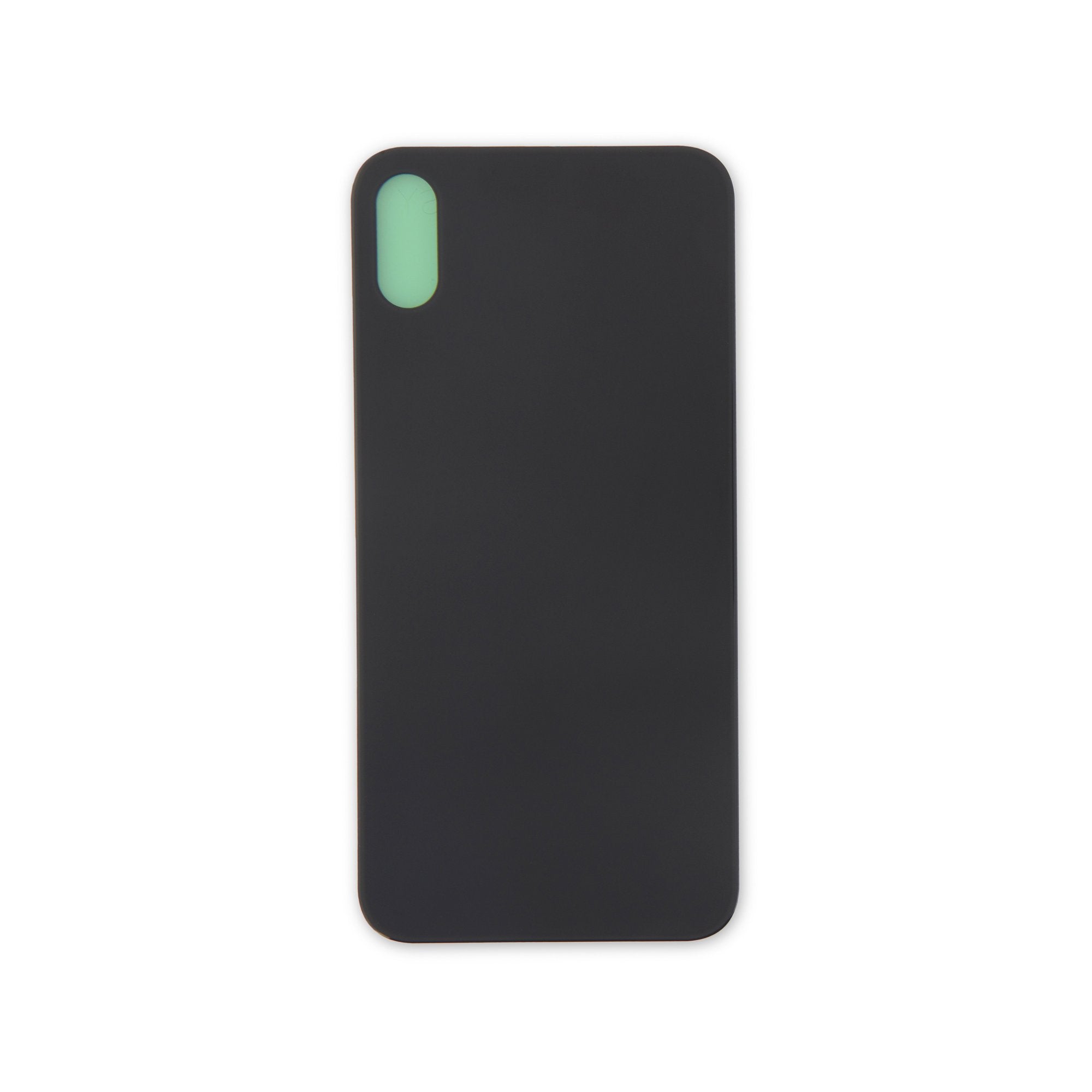 iPhone X Aftermarket Blank Rear Glass Panel Black New