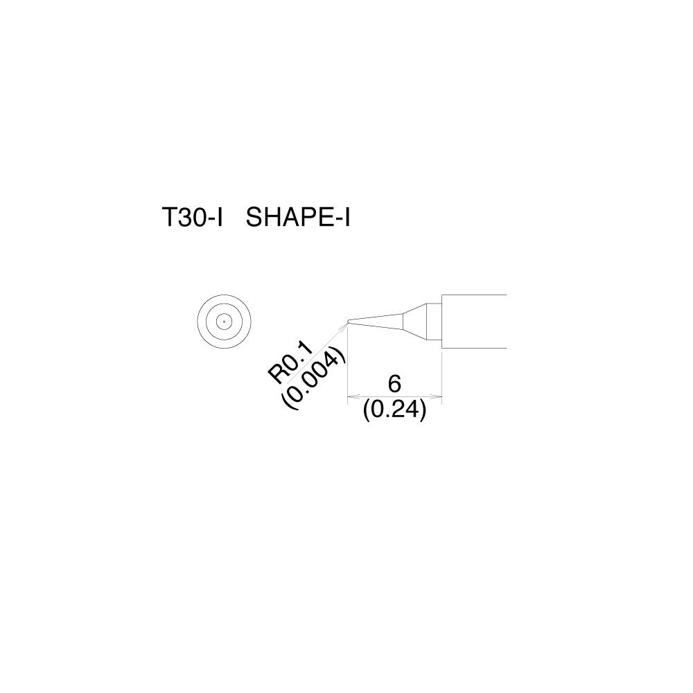 T30 Series tips fit Hakko FM-2032 Soldering Iron New T30-I Tiny Pointed Tip