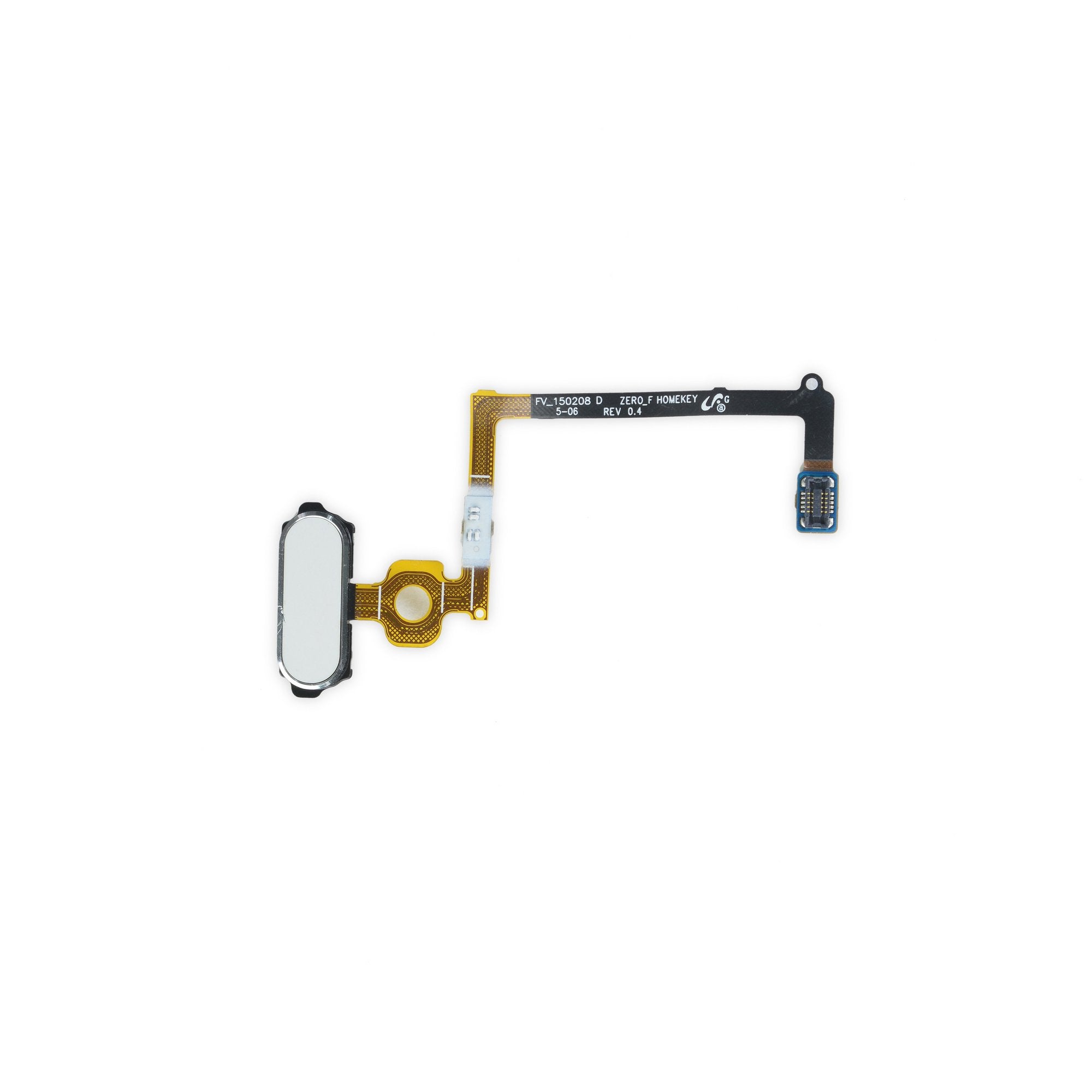 Galaxy S6 Home Button and Cable Assembly White New