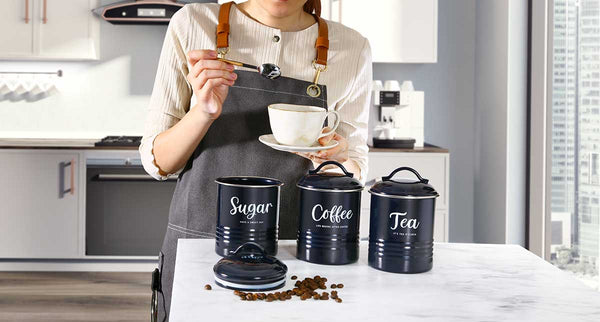 soldsimple kitchen canisters set