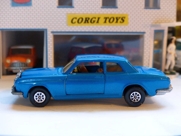 280 Rolls Royce Silver Shadow In Blue Corgi Toys