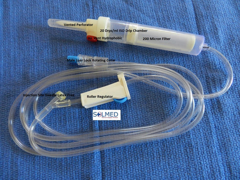 INFUSION ADMINISTRATION SETS INTRAVENOUS FOR FLUIDS AND BLOOD – Solmed  Medical Supplies