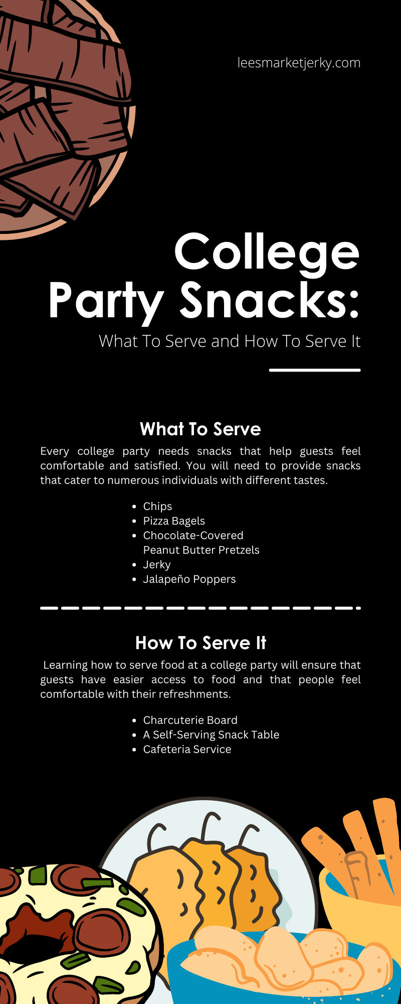 College Party Snacks: What To Serve and How To Serve It
