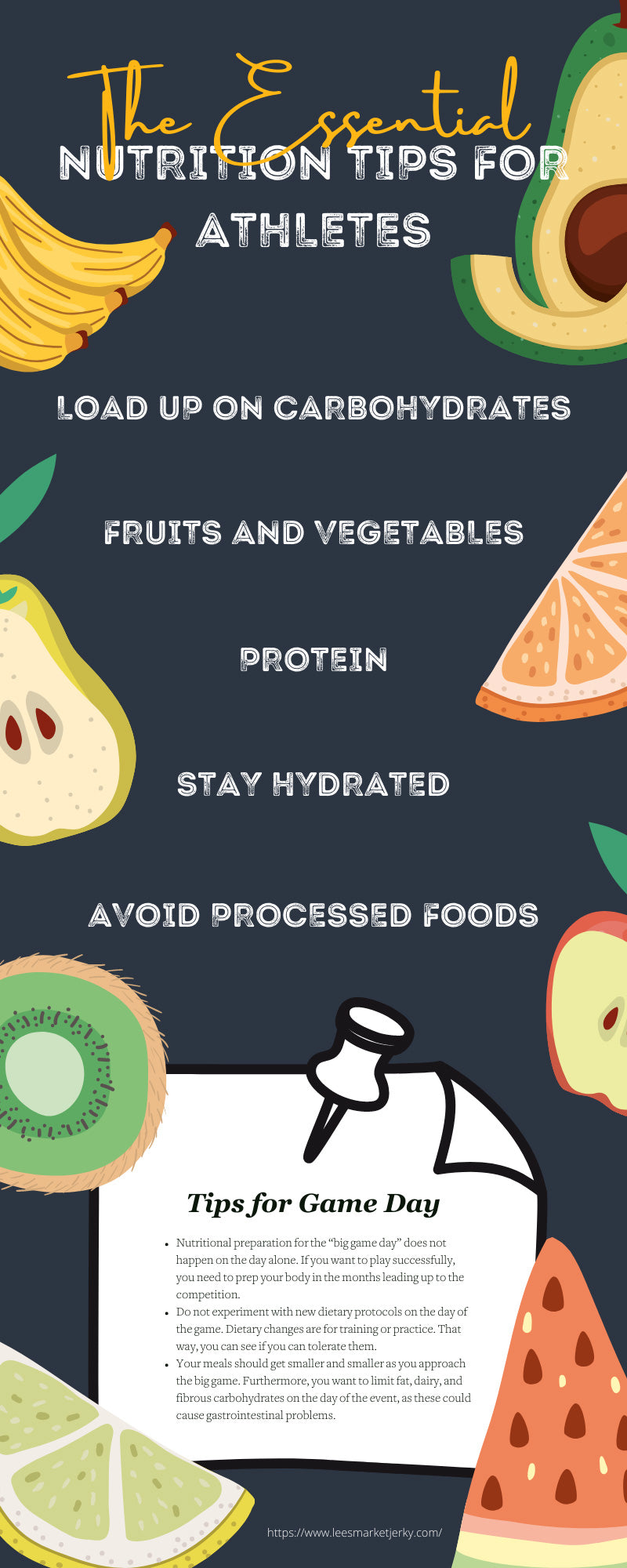 Nutritional tips for athletes