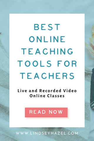 What are the best online teaching tools for teachers? In this video, I share 6 apps for teachers who are teaching online classes from home and how to use them.