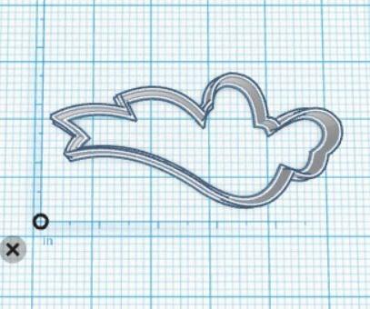 Rainbow Cloud Cookie Cutter - Sweetleigh