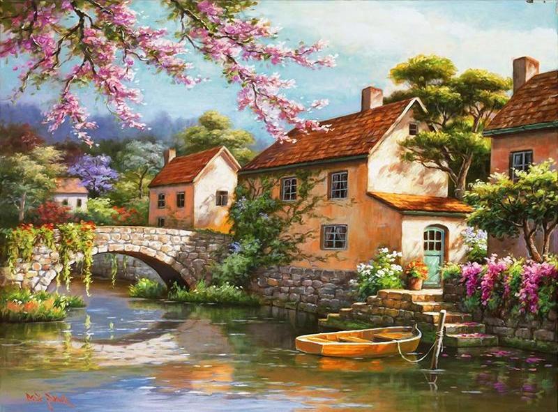 amazing scenery paintings