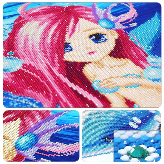 Mermaid Special Shaped Diamonds Painting Kit – I Love DIY Art