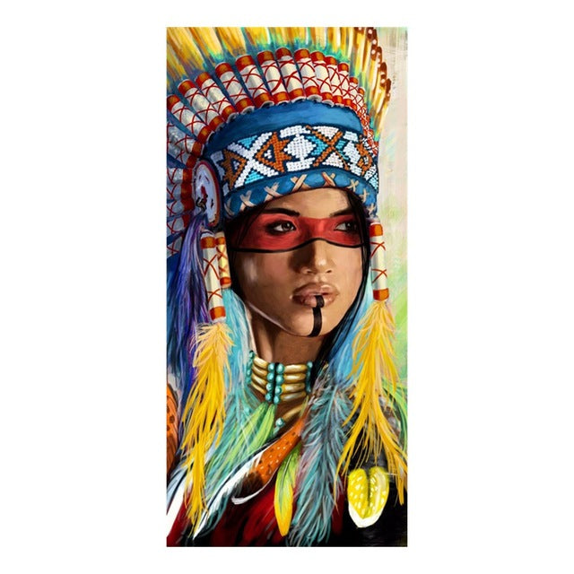 native indian women paintings