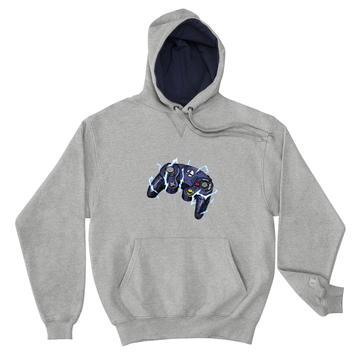 indigo champion hoodie