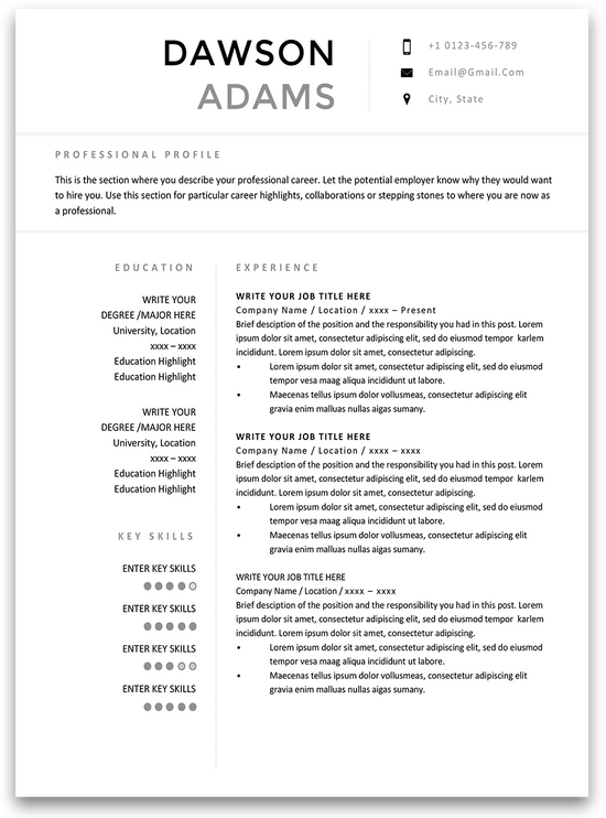 Software Engineer Resume Template Free Download from cdn.shopify.com