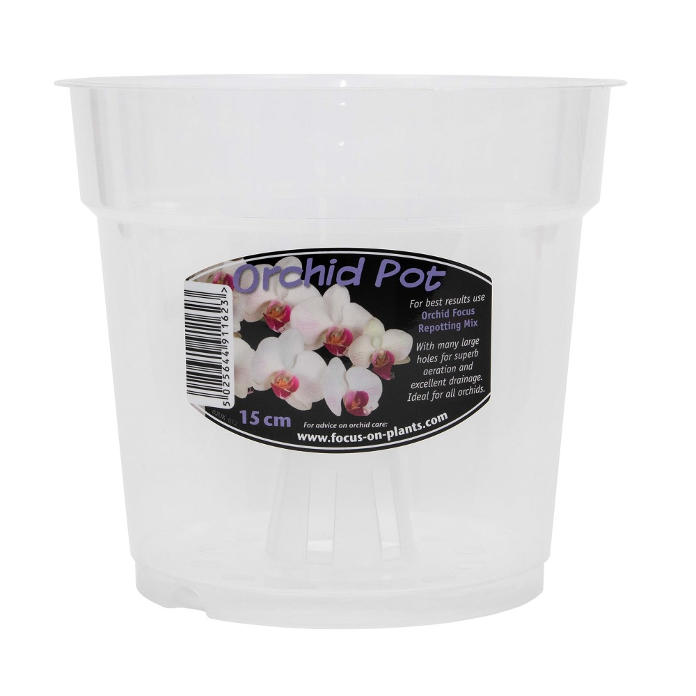 Image of Clear Plastic Pot | Orchid Nursery Pot | Plant Care Al e i " % Jocus-nn-pal-o 