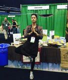 Hanuman Heart yoga at a food show