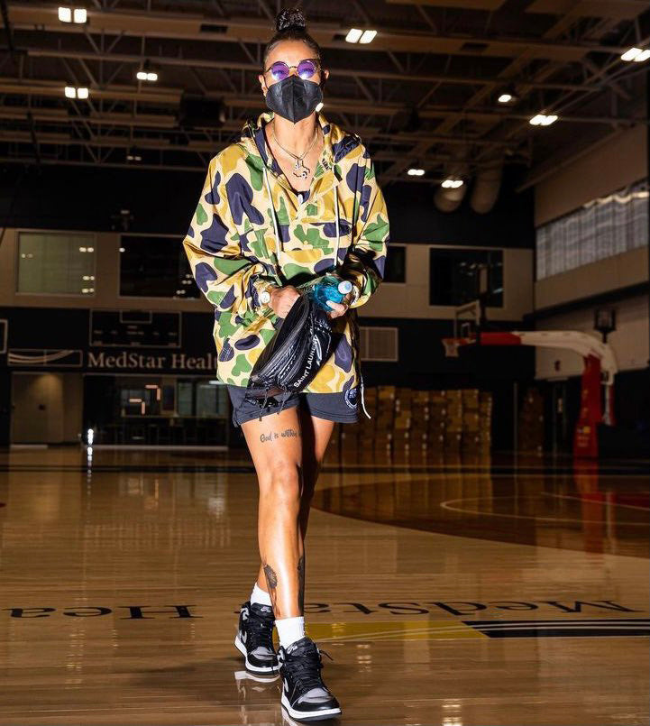 Natasha Cloud Spotted in the Duck Camo Windbreaker Jacket – TROPHY HUNTING®