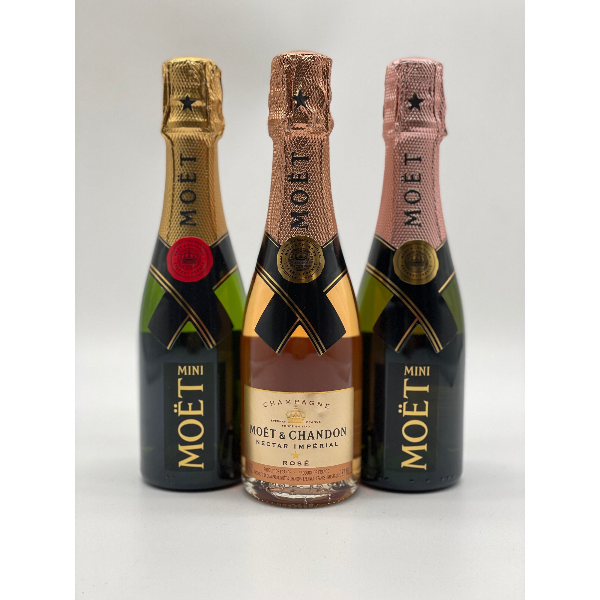 Werkwijze Uitgaan lastig Moet & Chandon Champagne Combo Pack (3 x 187 ml)