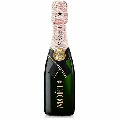 Moet and Chandon Nectar Imperial Rose Champagne NV 187 ml