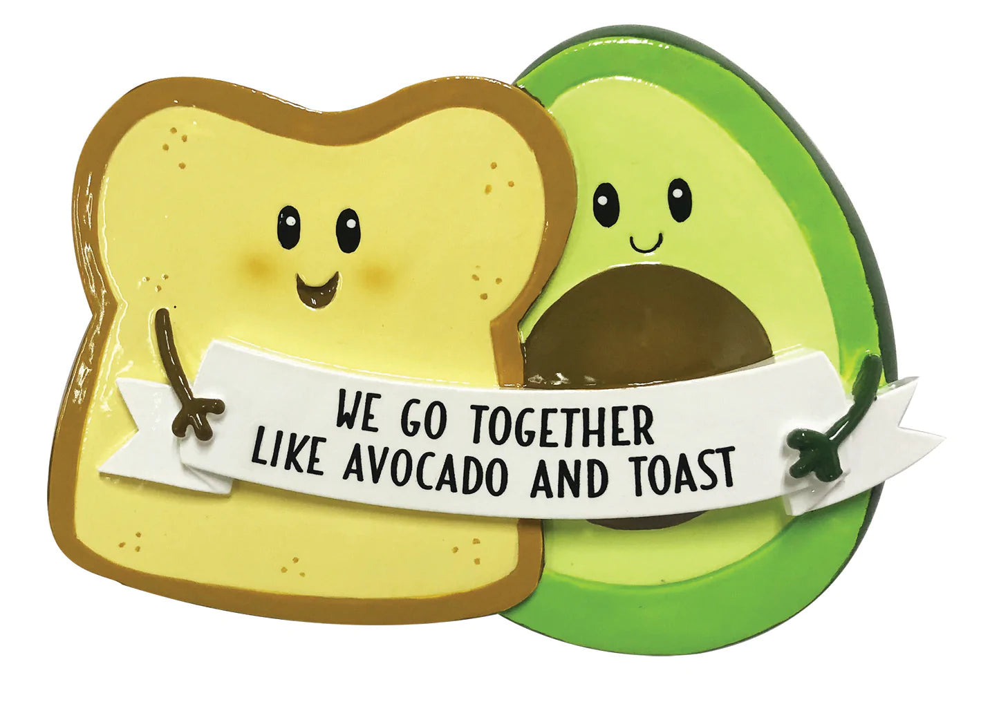 Avocado & Toast - Couple Ornament