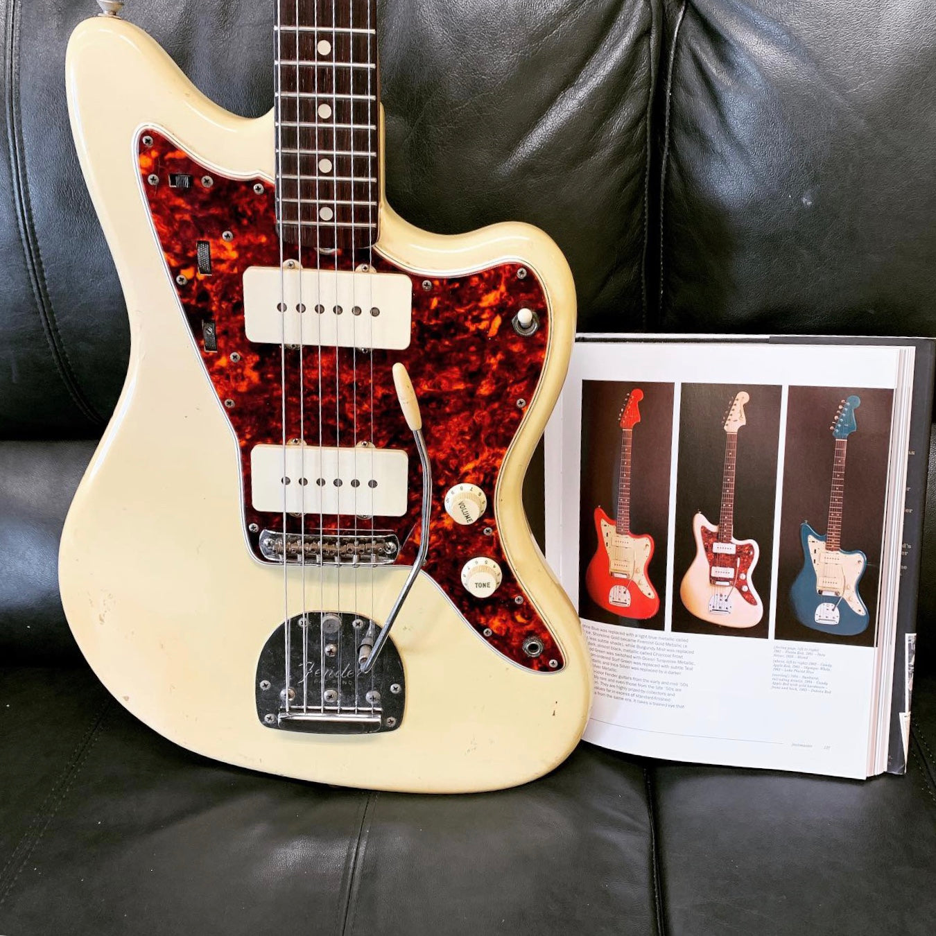 1958/1965 Fender Jazzmaster - Factory Olympic White Finish