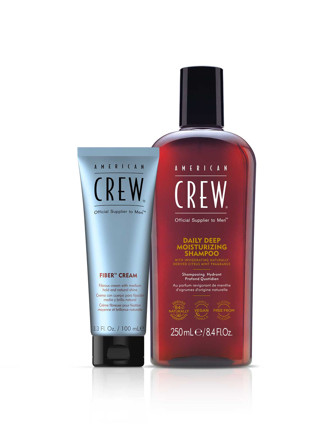 Moisturizing Shampoo for Men Crew American 