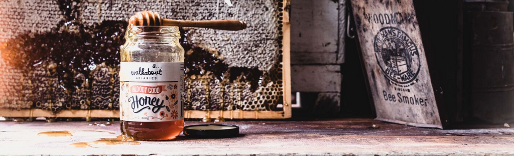 walkabout apiaries - bloody good honey - Milawa