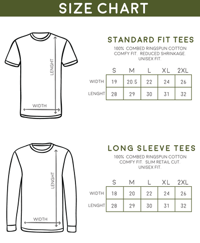 Sizing Chart – ChasingAMoment