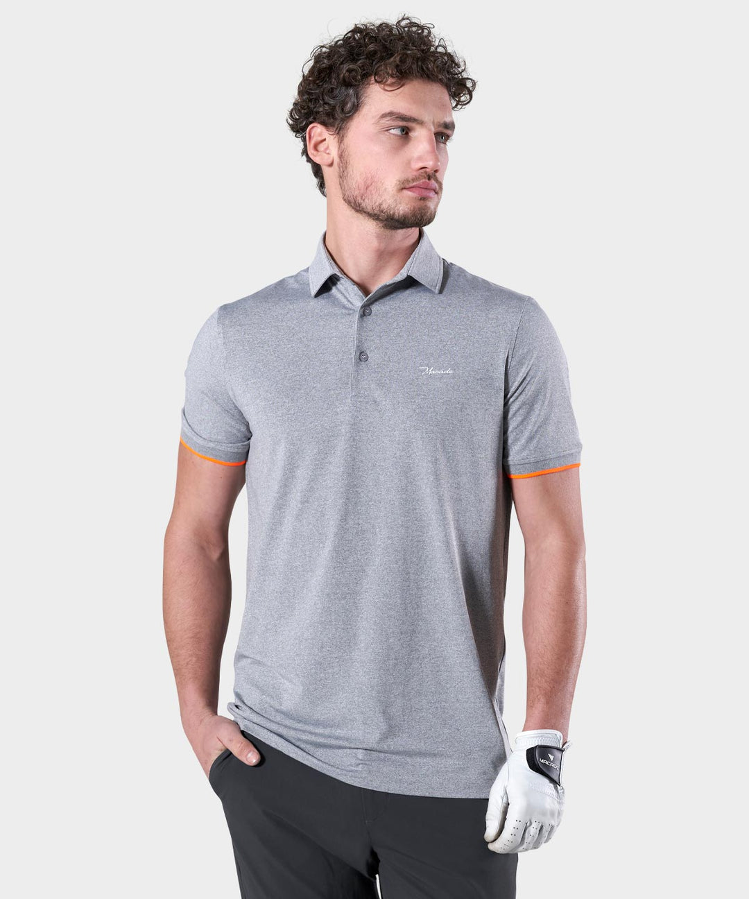Light Grey Club Polo Shirt