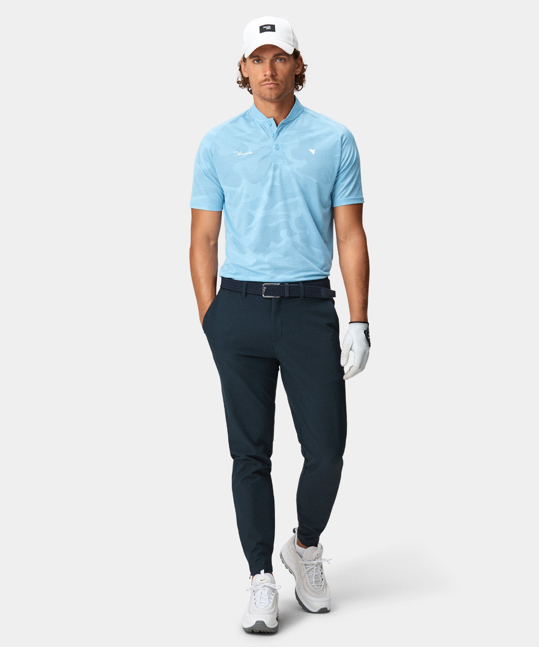 Navy Four-Way Stretch Jogger – Macade Golf