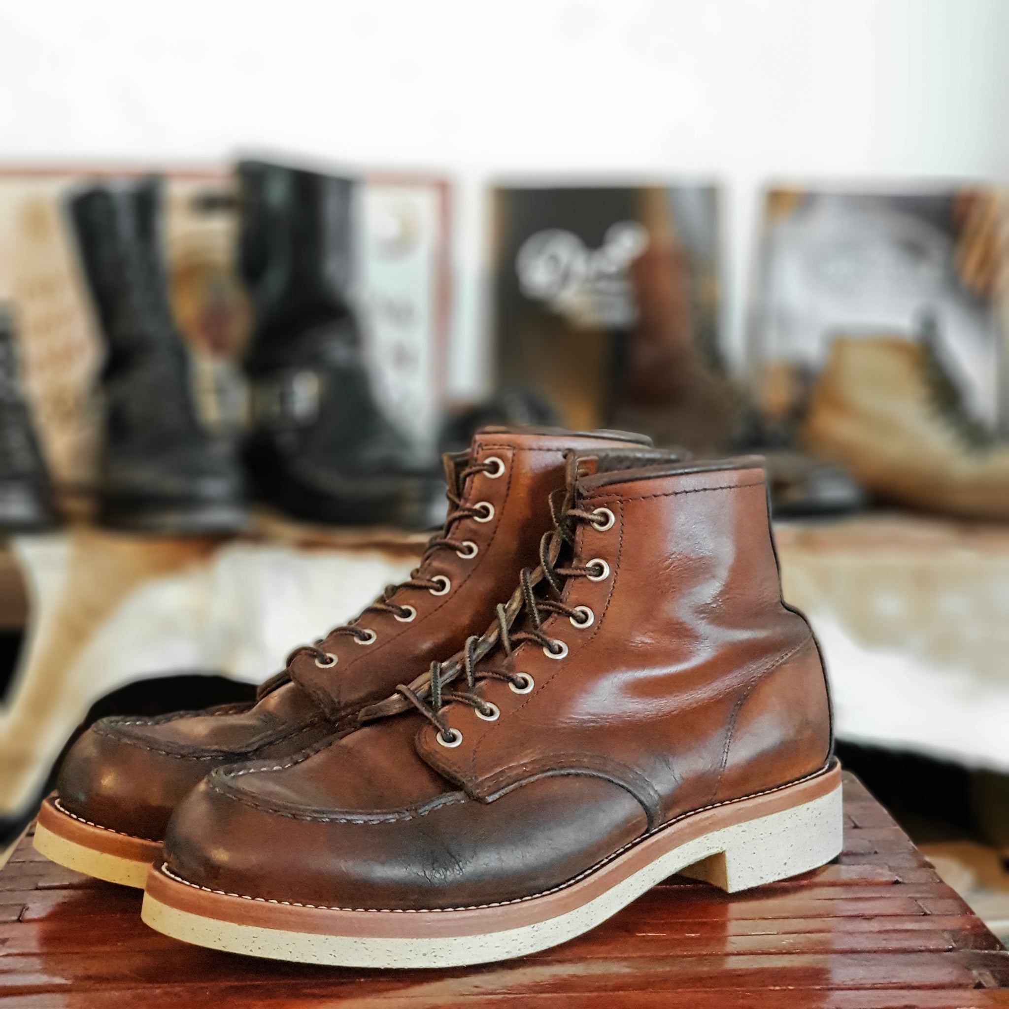 BOOTS RESOLE/REBUILT SERVICE at Rugged Gentlemen Shoppe (Singapore)