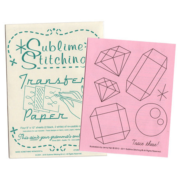 Sublime Stitching Carbon Transfer Paper - White