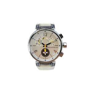 Watch Louis Vuitton Tambour Lovely Cup Small  Tambour Lovely Cup Steel -  White Mother-Of-Pearl Dial