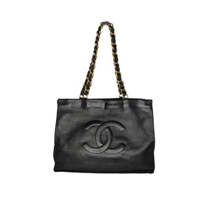 NEW CHANEL HANDBAG FLAP CLASP LOGO CC CHAIN BLACK BANDOULIERE BAG Leather  ref.920746 - Joli Closet