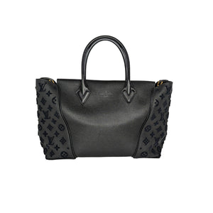 Louis Vuitton Black and White Jacquard and Calfskin Since 1854 on The Go GM Tote Gold Hardware, 2020, Handbag