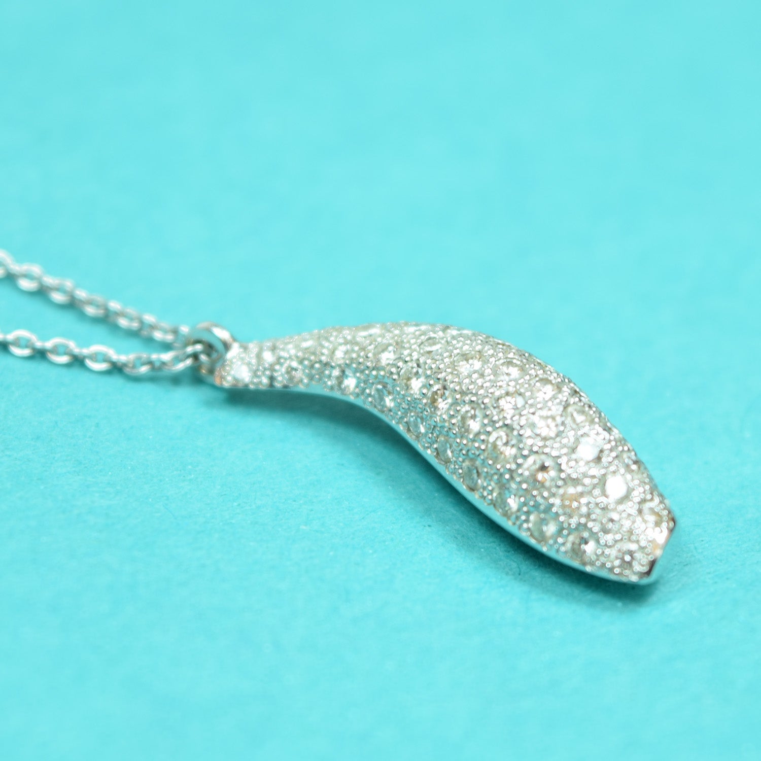 tiffany fish necklace