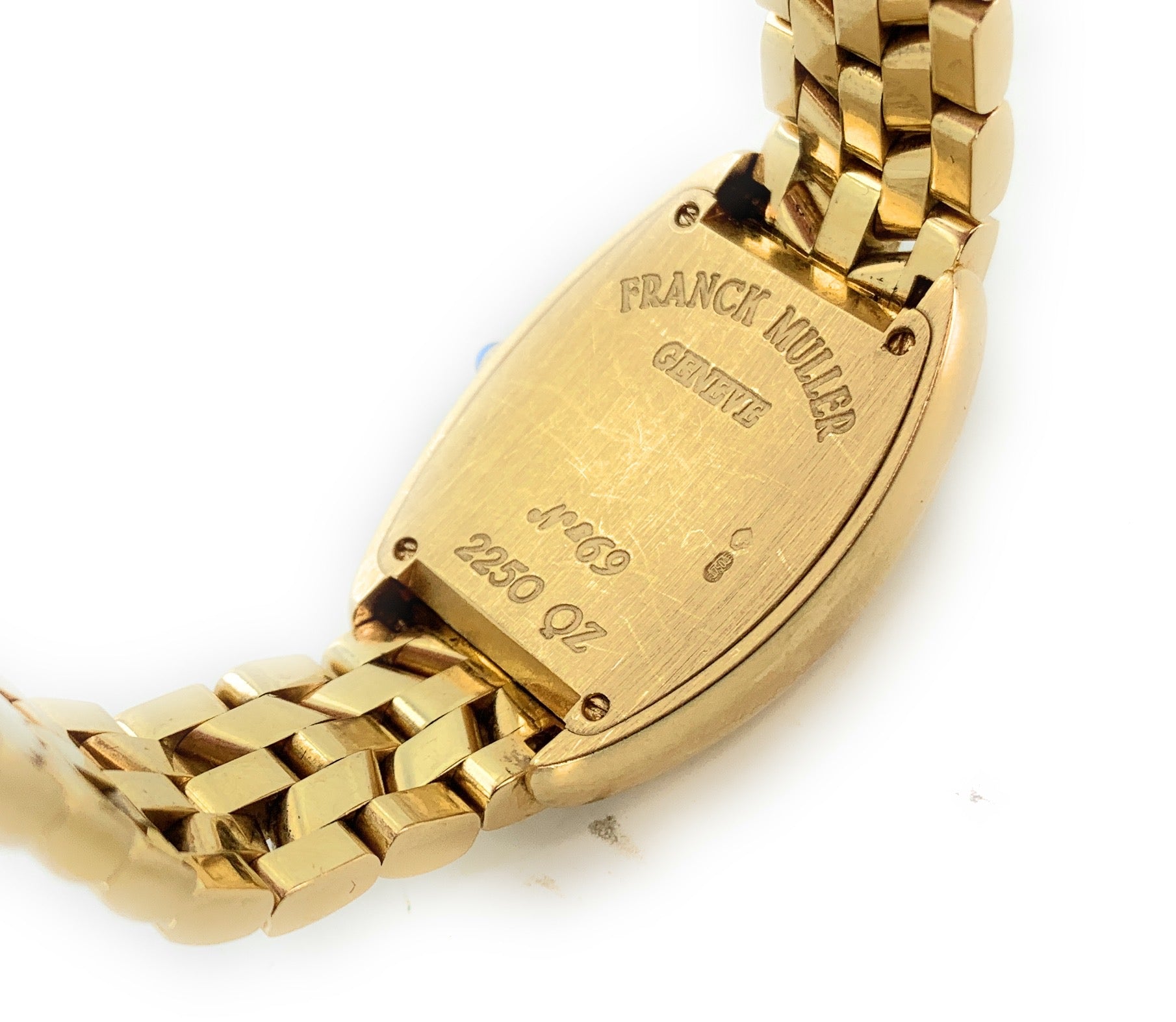 Franck Muller Cintree 18K Yellow Gold Women's Watch