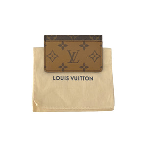 LOUIS VUITTON Monogram Kimono Porte Cartes Card Case M56172 auth 22665 Red  Cloth ref.431671 - Joli Closet