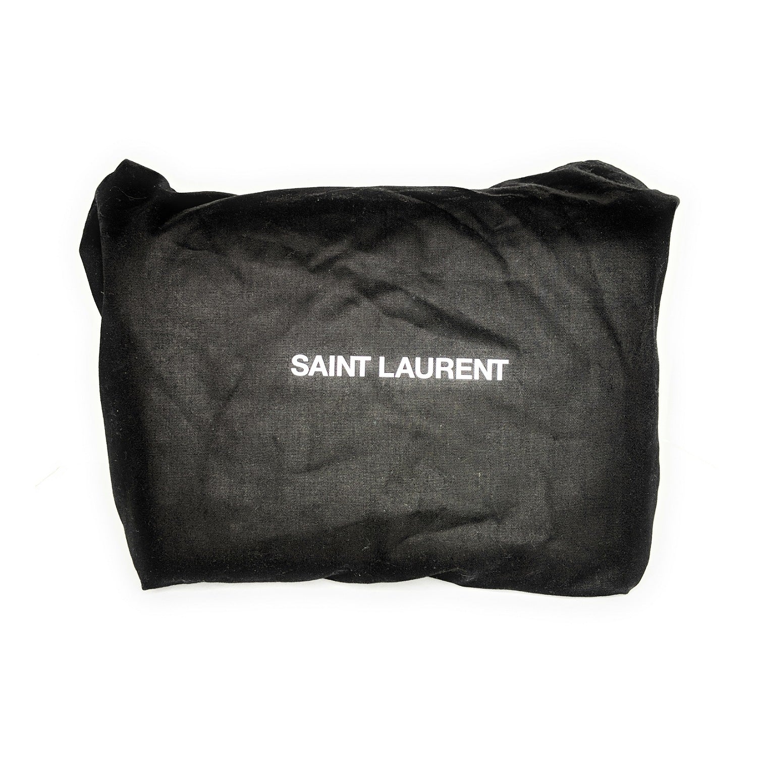 Saint Laurent Loulou Medium YSL Monogram Suede Flap Shoulder Bag