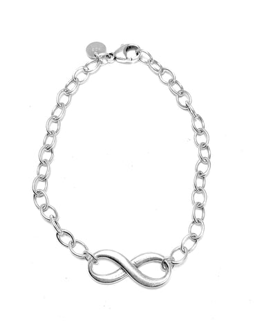 tiffany infinity bracelet sterling silver