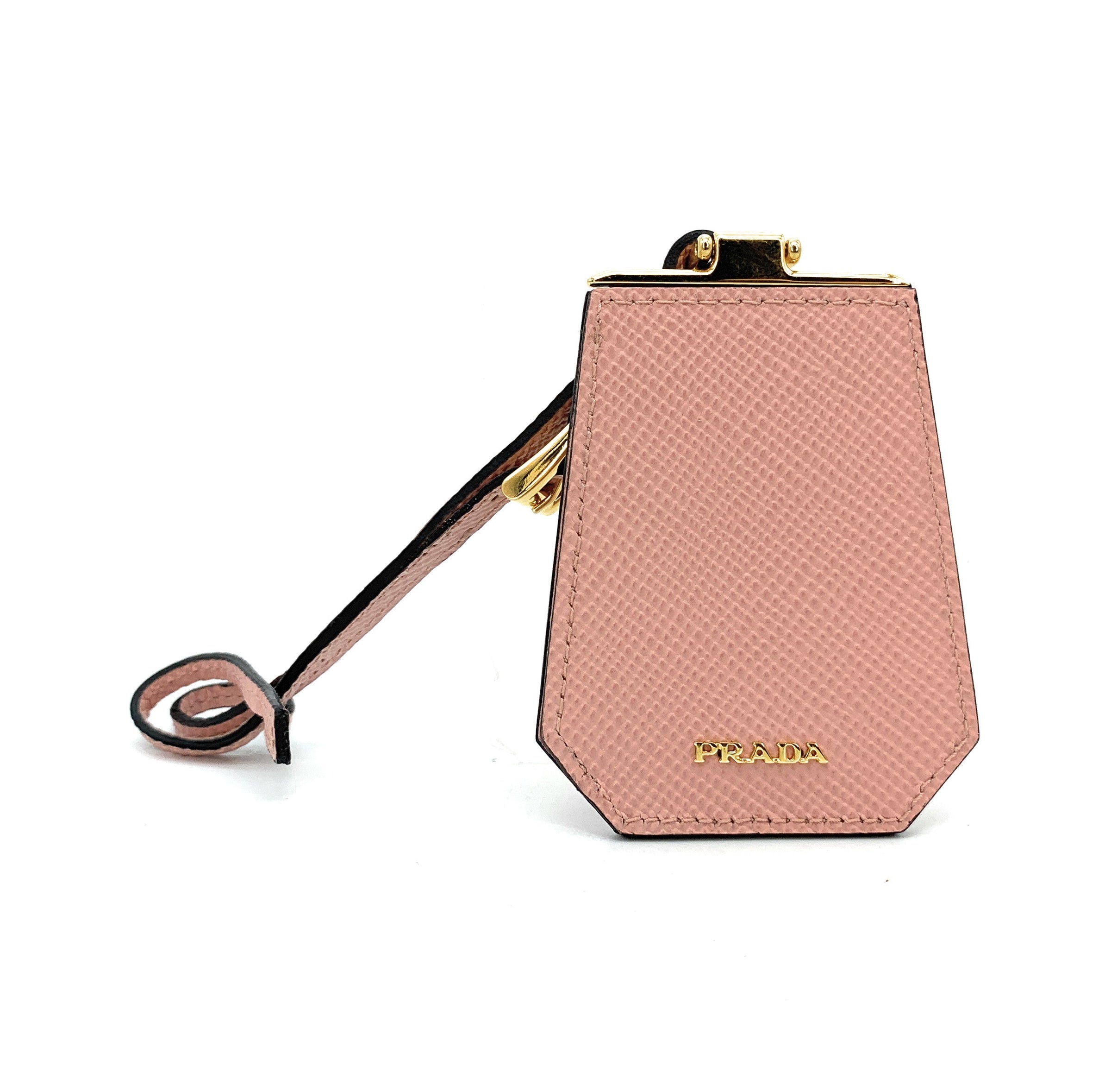 prada luggage tag