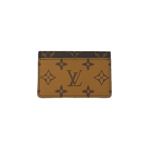 Louis Vuitton Brown x Red Monogram Kimono Card Holder Porte Cartes Leather  ref.378822 - Joli Closet