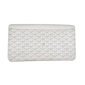 goyard white clutch