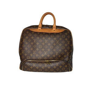 Louis Vuitton 872327 Monogram Sac Chasse Hunting with Strap Brown