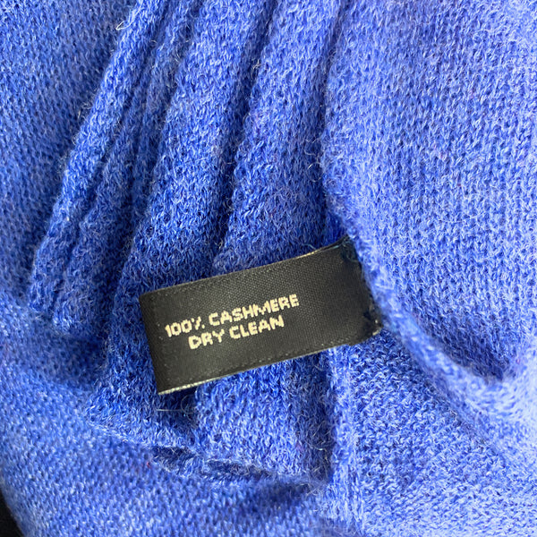 DILLARD's 100% CASHMERE Scarf/Wrap BLUE - NEW in Box – The Relux