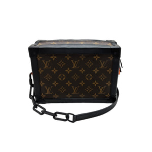 Louis Vuitton Louis Vuitton Taurillon Leather Monogram Soft Trunk Shoulder  Bag White M53287