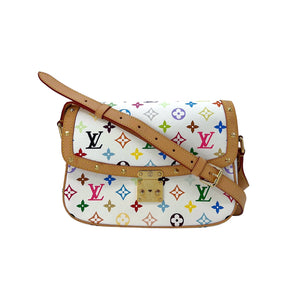 Louis Vuitton Black Multicolor Monogram Canvas Lodge PM Bag Louis