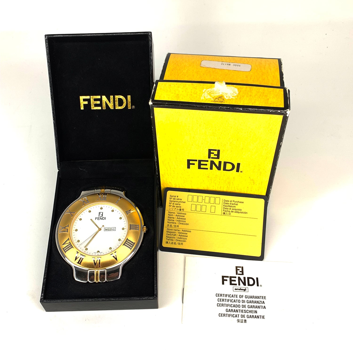 fendi watch box